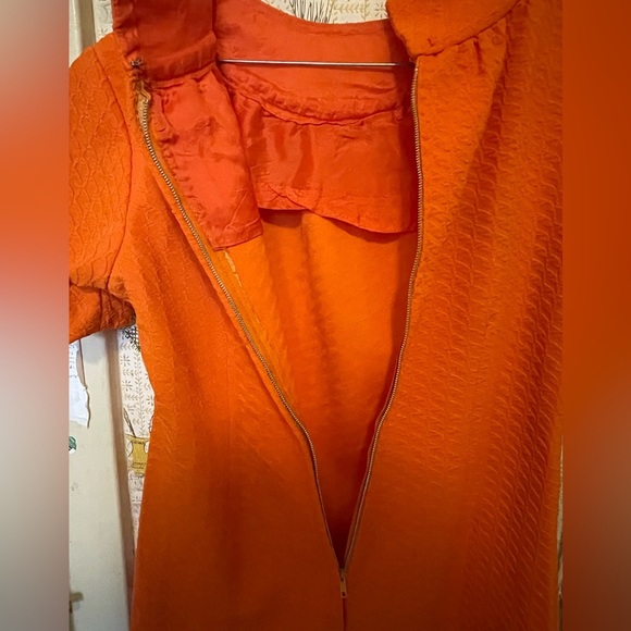 Vintage orange dress - Picture 7 of 14